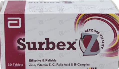 difference between surbex z and surbex t|Surbex Z Price in Pakistan: Uses, Benefits, Dosage and Side Effects.